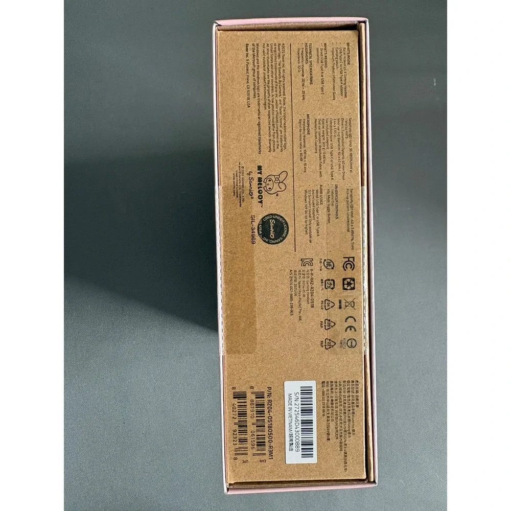 Razer Kraken V4 X My Melody Edition Wired Gaming Headset Pink RZ04-05180500-R3M1